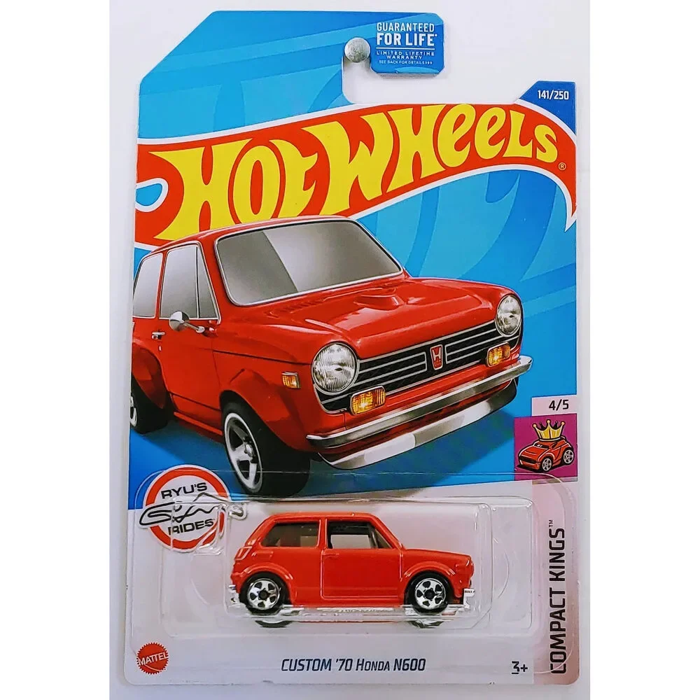 Hot Wheels Custom '70 Honda N600 Compact Kings 4/5 141/250 - Assorted Color
